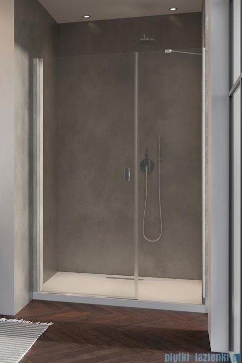 Radaway Nes 8 Dws I drzwi wnękowe 130cm lewe przejrzyste 10078110-01-01L/10078113-01-01