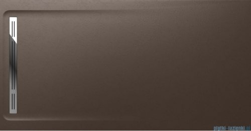 Roca Aquos 100x90cm brodzik prostokątny kompozytowy cafe AP6013E838401660