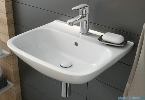 Deante Click-Clack korek ceramiczny do umywalki lub bidetu z tuleją biały NHC C10U