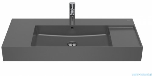 Roca FINECERAMIC umywalka ścienna 100x49 onyks A32752A640