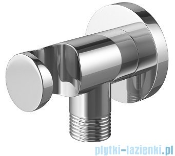 Kohlman Experience zestaw prysznicowo-wannowy z deszczownicą 25 cm chrom QW211ER25