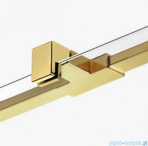 New Trendy Avexa Gold kabina prostokątna 120x100x200 cm przejrzyste prawa EXK-1771