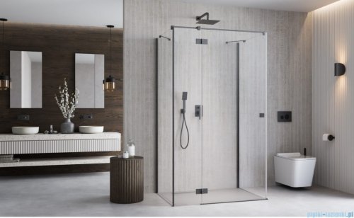 Radaway Essenza Brushed GunMetal Kdj+S kabina 70x120x70cm lewa szczotkowany grafit 1384048-01-01/1385024-92-01L/1384048-01-01