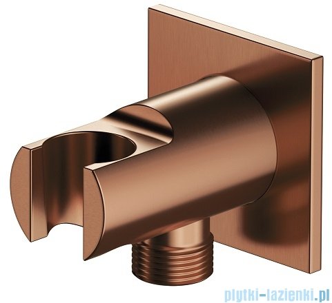 Omnires Contour system prysznicowy podtynkowy termostatyczny miedź szczotkowana SYSCT11CPB