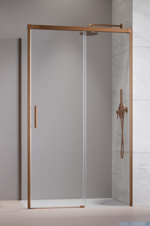 Radaway Idea Kdj Brushed Copper kabina 130x75cm prawa szczotkowana miedź 387043-93-01R/387049-93-01L