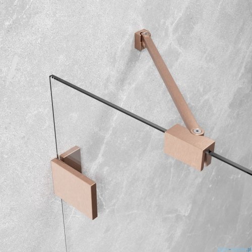 Radaway Essenza Pro Brushed Copper Kdj+S kabina 90x90x90cm prawa  szczotkowana miedź 10097390-93-01R/10098090-01-01/10098090-01-01