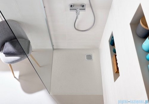 Roca Terran 120x100cm brodzik prostokątny konglomeratowy beżowy AP1014B03E801650