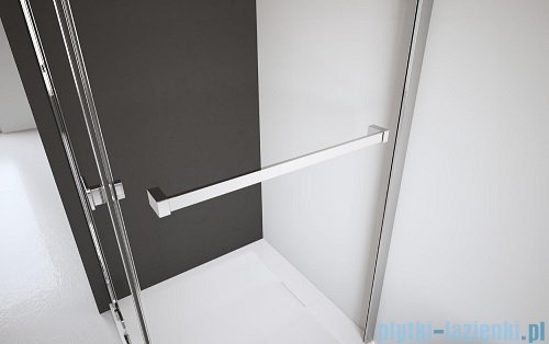 Radaway Espera DWJ Drzwi wnękowe przesuwne 120 lewe szkło przejrzyste + brodzik Argos D + syfon 380595-01L/380212-01L/4AD812-01