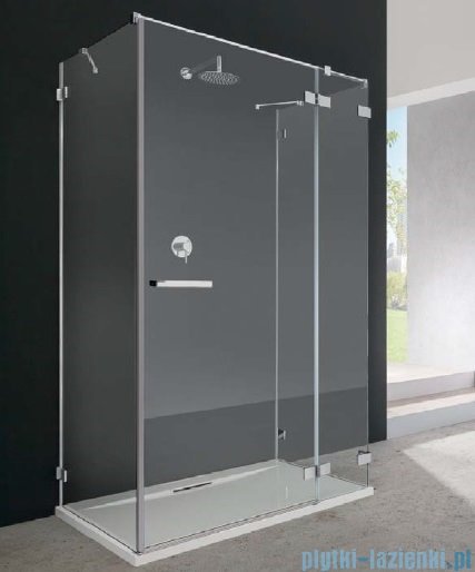 Radaway Euphoria KDJ+S Kabina przyścienna 75x120x75 prawa szkło przejrzyste 383812-01R/383220-01R/383056-01/383034-01