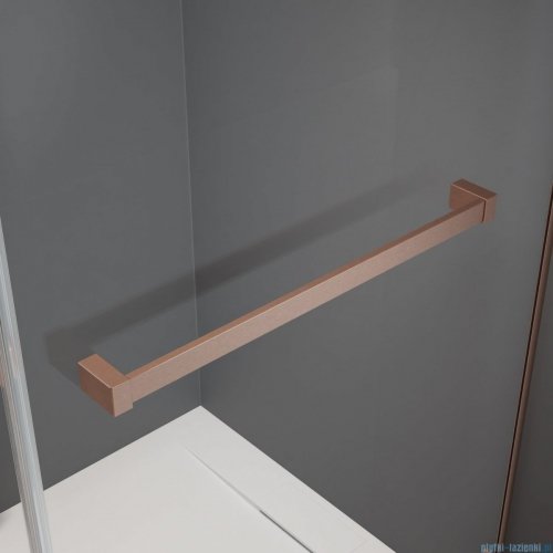 Radaway Essenza Pro  Brushed Copper Kdj kabina 90x75cm prawa szczotkowana miedź 10097090-93-01R/10098075-01-01