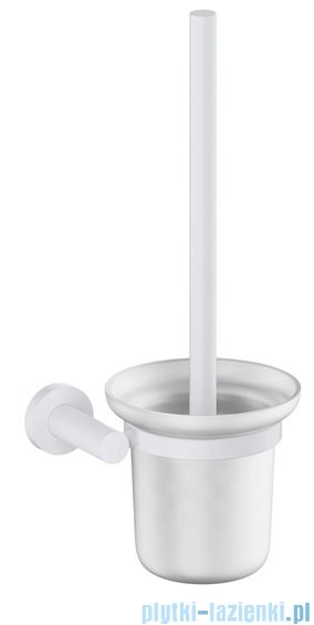 Omnires Modern Project szczotka toaletowa wisząca biały mat MP60620WM