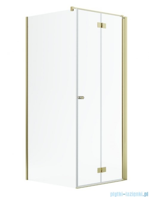 Radaway Nes Gold Kdj B kabina 90x70cm prawa złoty połysk 10025090-09-01R/10039070-01-01