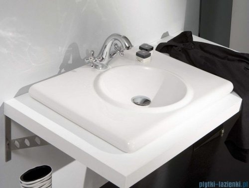 Bathco umywalka blatowa Luna 65x48 cm 4006