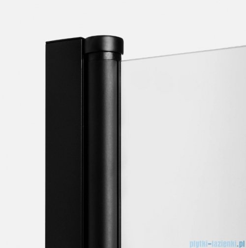 New Trendy New Soleo Black 120x195 cm kabina Walk-In czarny mat/szkło przejrzyste K-0772-WP