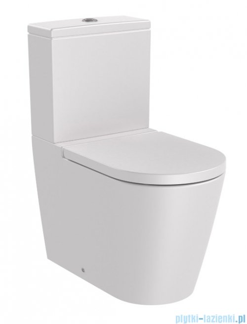 Roca Inspira Round Rimless miska do kompaktu perłowy A342526630