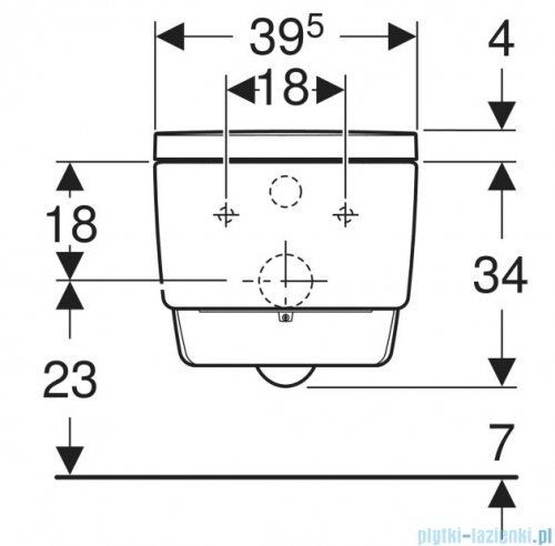 Geberit urządzenie WC z funkcją higieny intymnej AquaClean Mera Comfort, wisząca miska WC biała 146212111