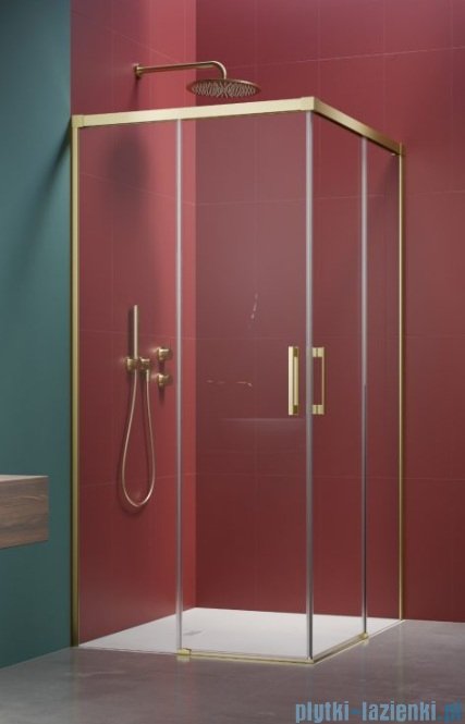 Radaway Idea 6 Kdd Brushed Light Gold kabina 110x120cm szczotkowane jasne złoto 387063-98-01L/387064-98-01R