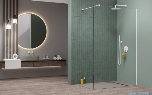 Radaway Modo New White II kabina Walk-in 75x200 szkło przejrzyste 389075-04-01