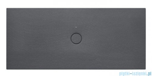 Roca Cratos brodzik prostokątny 180x80cm onyks A3740L0630