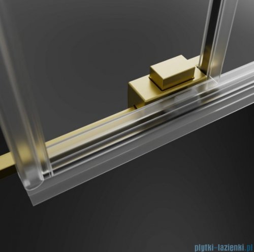 Radaway Idea 6 Kdd Brushed Light Gold kabina 75x110cm szczotkowane jasne złoto 387066-98-01L/387063-98-01R