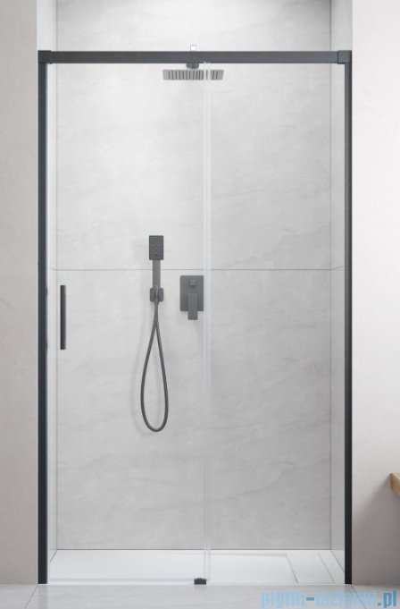 Radaway Idea DWJ Brushed GunMetal drzwi wnękowe 160cm prawe szczotkowany grafit 387020-92-01R