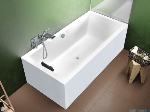 Riho Lugo Plug&amp;Play wanna prostokątna 190x90cm lewa z obudową + nóżki BD70