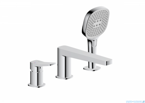 KFA MALAGA CHROM bateria wannowa 3-otworowa 4525-210-00