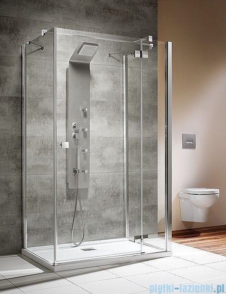 Radaway Kabina prysznicowa Almatea KDJ+S 90x120x90 prawa szkło przejrzyste