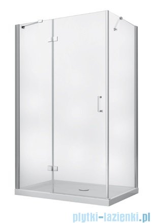 Besco Viva kabina prostokątna lewa 120x90x195cm przejrzyste VPL-129-195C