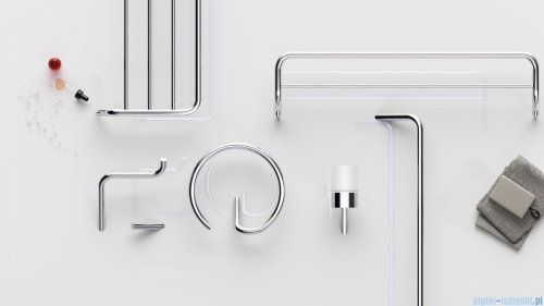  Deante SILIA Uchwyt na papier toaletowy ścienny chrom ADI_0211