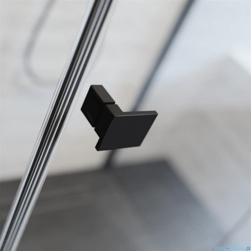 Radaway Essenza Pro Black Kdj+S kabina 75x90x75cm prawa czarny mat/szkło przejrzyste 10097390-54-01R/10098075-01-01/10098075-01-01
