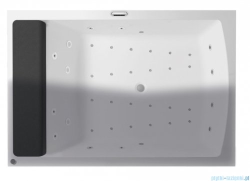 Riho Limited Anna wanna prostokątna 190x130cm z hydromasażem THERMAE LINE lewa B065005005