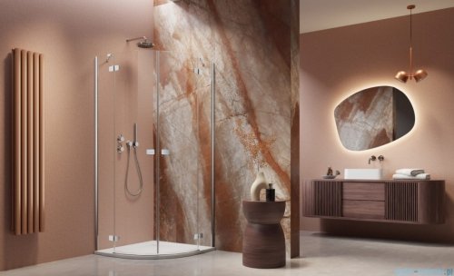 Radaway Fuenta Pdd kabina 100x100cm chrom połysk szkło przejrzyste 1384003-01-01L/1384003-01-01R