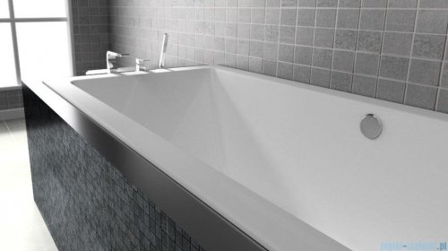 Riho Lugo 170x75cm wanna prostokątna z hydromasażem Relaks + nogi + syfon BT01-REL