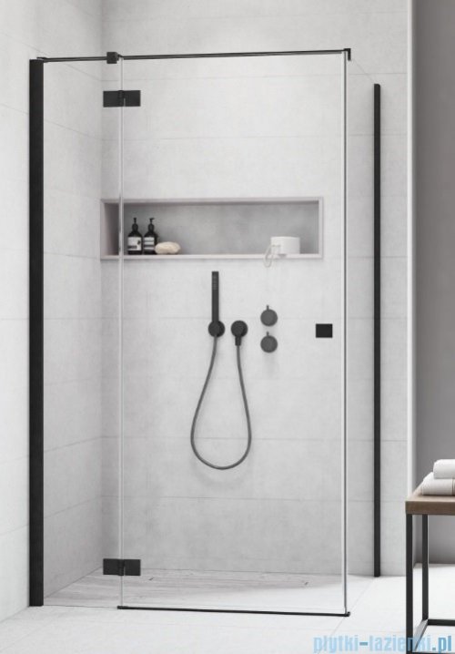 Radaway Essenza New Black Kdj kabina 90x90cm lewa szkło przejrzyste ShowerGuard