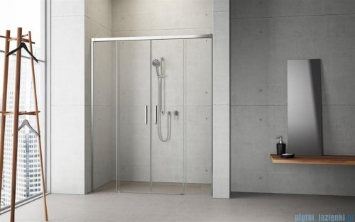 Radaway Idea 8 Dwd drzwi wnękowe 160cm szkło przejrzyste 10380435-01-01/10390368-01-01