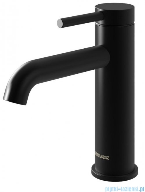 Kohlman Axel Black bateria umywalkowa 18 cm czarny mat QB105AB