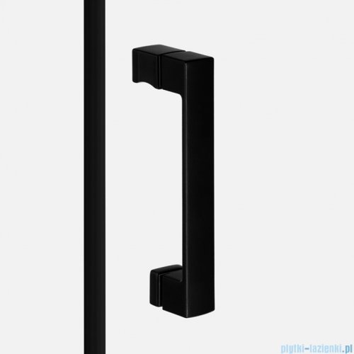 New Trendy Nesta Black kabina 80x70x200 cm prawa wspornik równoległy przejrzyste K-3726