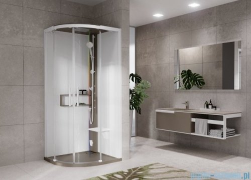 Novellini Glax 2 2.0 kabina masażowo-parowa 90x90 corda G22R99T5-1TU