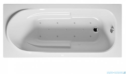 Riho Columbia wanna prostokątna 140x70cm z hydromasażem Air prawa B004002005