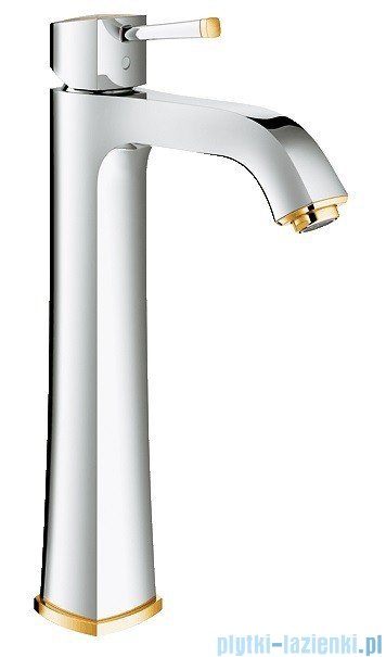 Grohe Bateria umywalkowa Grandera DN15 chrom/złoty bez zestawu odpływowego 23313IG0