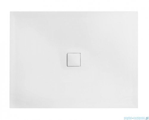 Besco Nox ultraslim white 120x80cm brodzik prostokątny biały/biały BMN120-80-BB