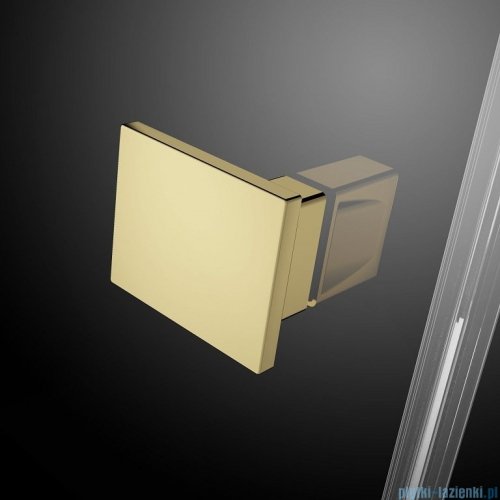 Radaway Essenza Pro Gold Kdj kabina 110x75cm lewa złoty połysk/szkło przejrzyste 10097110-09-01L/10098075-01-01