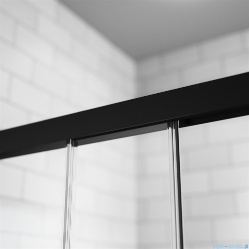 Radaway Idea Black 8 Kdj kabina 140x120cm prawa czarny mat/szkło przejrzyste 10340720-54-01R/10350653-01-01/10360120-01-01L