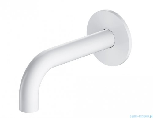 Omnires wylewka wannowa ścienna 16 cm biały mat WDY-SWM