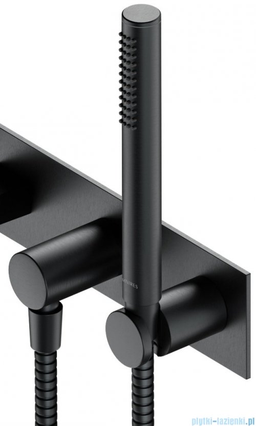 Omnires Contour bateria wannowa 5-otworowa podtynkowa antracyt CT8037/1AT