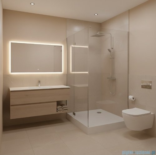 Schedpol Schedline Solidstep brodzik kwadratowy Biały 90x90x11cm 3ST.S1K-9090