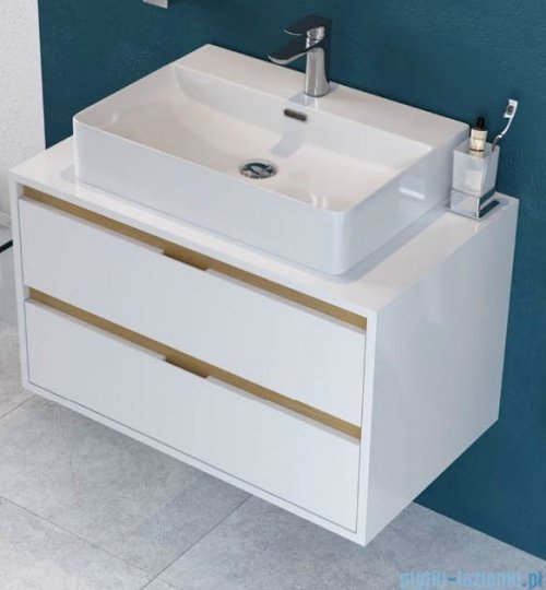 Excellent Tuto szafka podumywalkowa wisząca 60x50x45 biały dąb MLEX.0104.600.WHBL