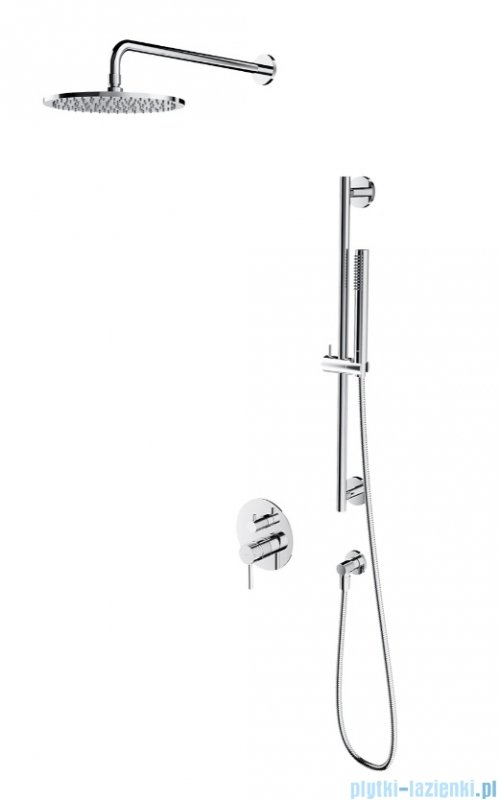 Omnires Y System prysznicowy podtynkowy, 2-wyjściowy chrom połysk SYSY47CR