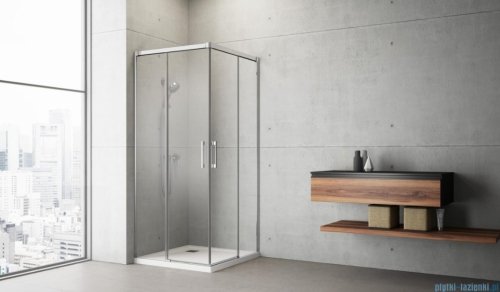 Radaway Idea Kdd kabina 100x70cm chrom połysk/szkło przejrzyste 387062-01-01L/387065-01-01R